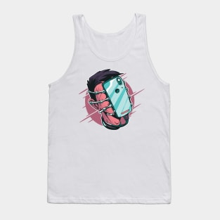 Phone Facehugger Tank Top